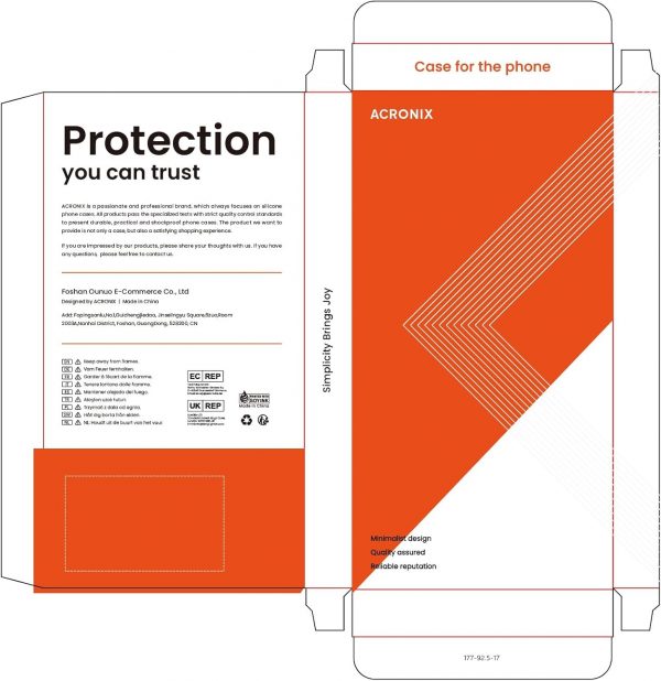ACRONIX Compatible with iPhone 14 Case 6.1",with 1 x Screen ... - Image 8