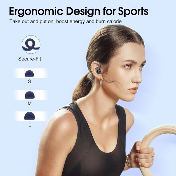 Wireless Earbuds, Bluetooth 5.3 Headphones with 4 ENC Noise ... - Image 8