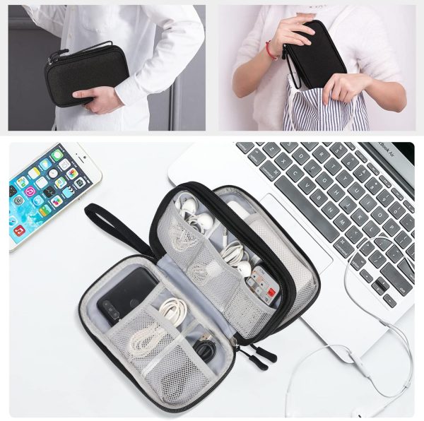 Simpolor Cable Organiser Bag, Double-Layer Electronics Acces... - Image 8