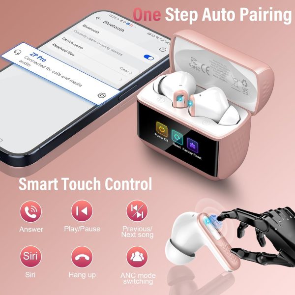 Wireless Earbuds, Bluetooth 5.4 Headphones In Ear with Multi... - Image 8