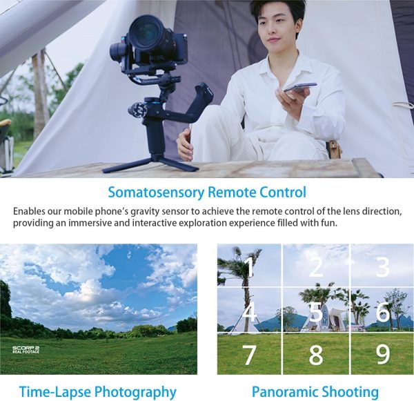 FeiyuTech SCORP 2 Gimbal Stabilizer for DSLR and Mirrorless ... - Image 9