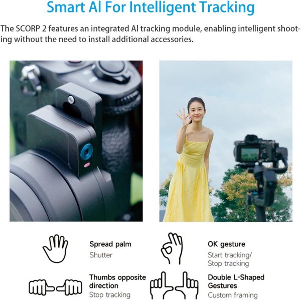 FeiyuTech SCORP 2 Gimbal Stabilizer for DSLR and Mirrorless ... - Image 3