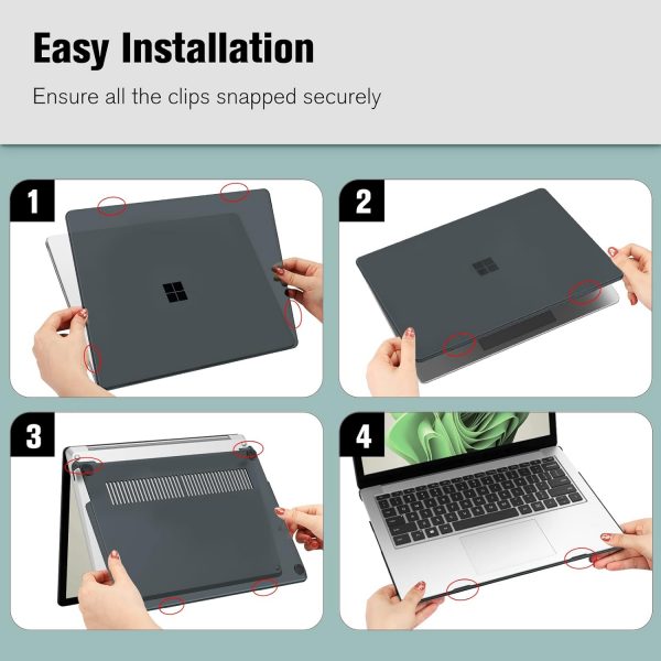 FINTIE Case Compatible with Microsoft Surface Laptop 5/4 / 3... - Image 8