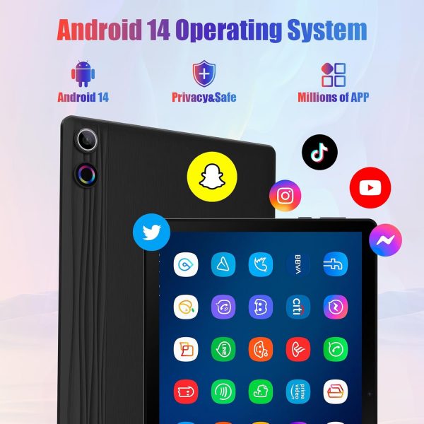 Ainmel Android 14 Tablet 11 Inch - Android Tablet with Keybo... - Image 4