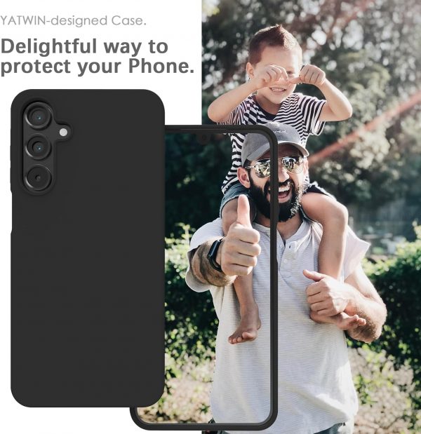 YATWIN Silicone Case for Samsung Galaxy A16 5G, Soft-Touch, ... - Image 3