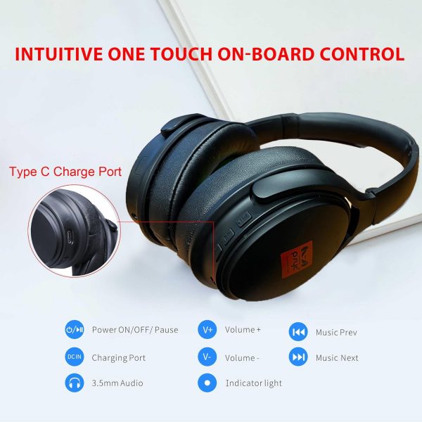 SUMVISION Wave RX Headphones Wireless And Wired Bluetooth He... - Image 5