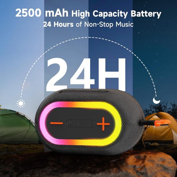 JYX Portable Bluetooth Speaker with 360° Stereo Sound, Bluet... - Image 6