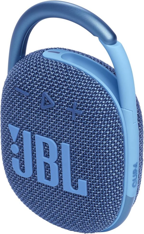 JBL Clip 4 Eco Ultra Portable Waterproof Speaker (Blue) - Image 4