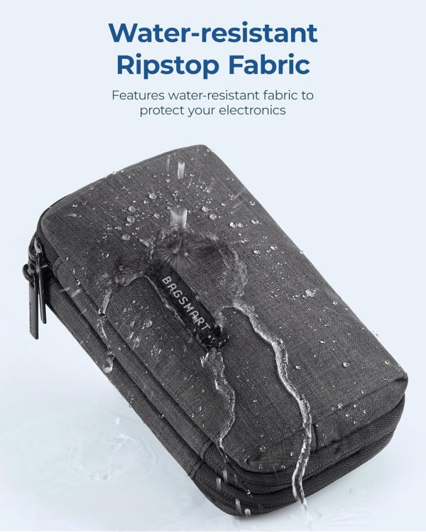 bagsmart Electronics Organizer Travel Case, Cable Organiser ... - Image 7