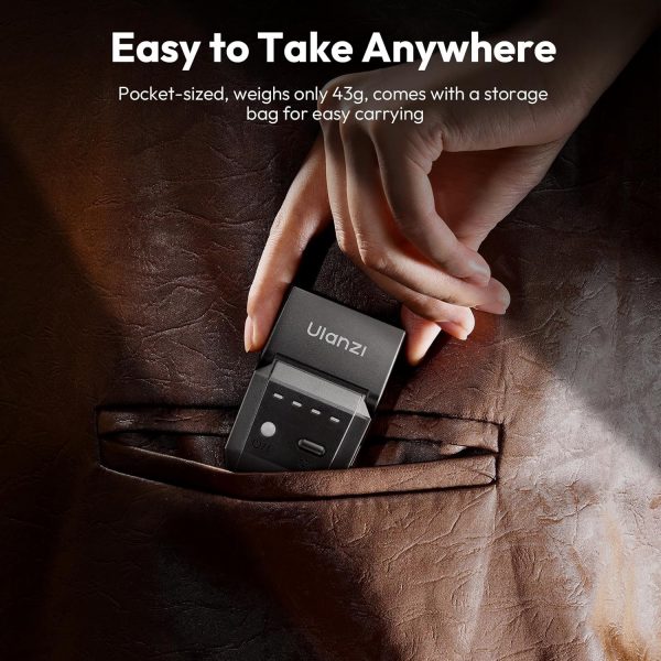 ULANZI SL03 Mini Camera Flash with Video Light, GN8 6500K Ca... - Image 9