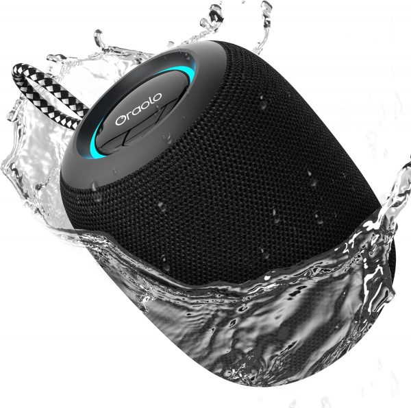 oraolo Mini Bluetooth Speaker, IPX7 Waterproof Portable Spea... - Image 2