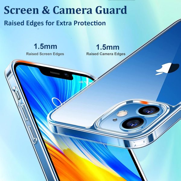 Crystal Clear Compatible With iPhone 12 Mini Case, [10X Anti... - Image 4