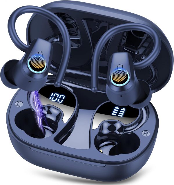 Wireless Earbuds, Bluetooth 5.3 Headphones with 4 ENC Noise ... - Image 2