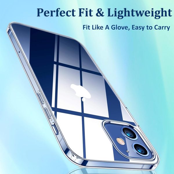 Crystal Clear Compatible With iPhone 12 Mini Case, [10X Anti... - Image 5