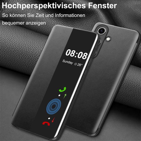 Flip Case for Samsung Galaxy A36 Case S View, Clear View Fol... - Image 8