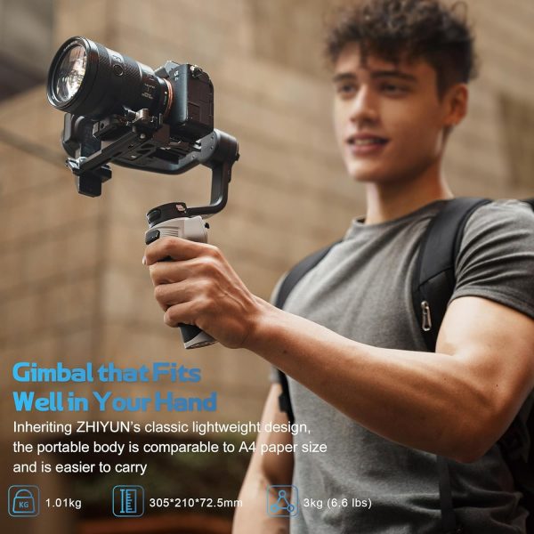 ZHIYUN CINEPEER WEEBILL 3E Mirrorless Gimbal Lightweight Sta... - Image 3
