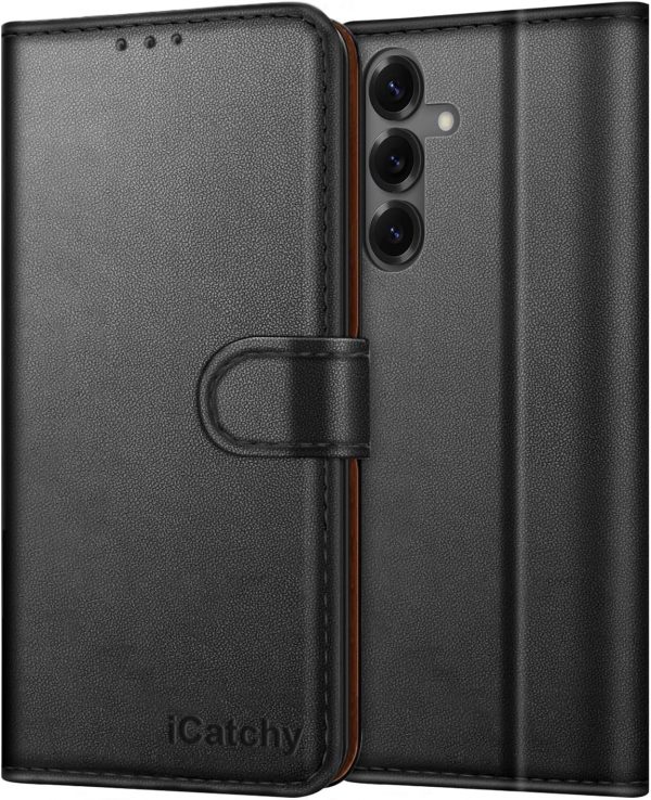 iCatchy for Samsung A17 5G Case with 4 Card Slots Leather Wa... - Image 8