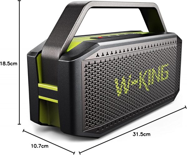 W-KING Bluetooth Speaker, 100W Peak 60W HD IPX6 Portable Spe... - Image 11