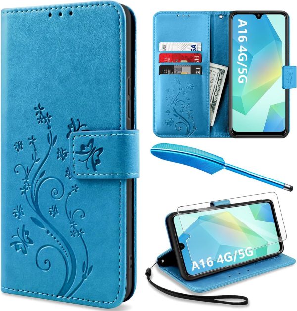 YIRSUR for Samsung Galaxy A16 Case with Screen Protector and... - Image 2