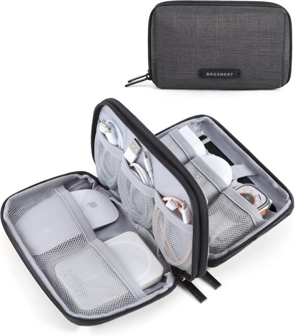 bagsmart Electronics Organizer Travel Case, Cable Organiser ... - Image 2
