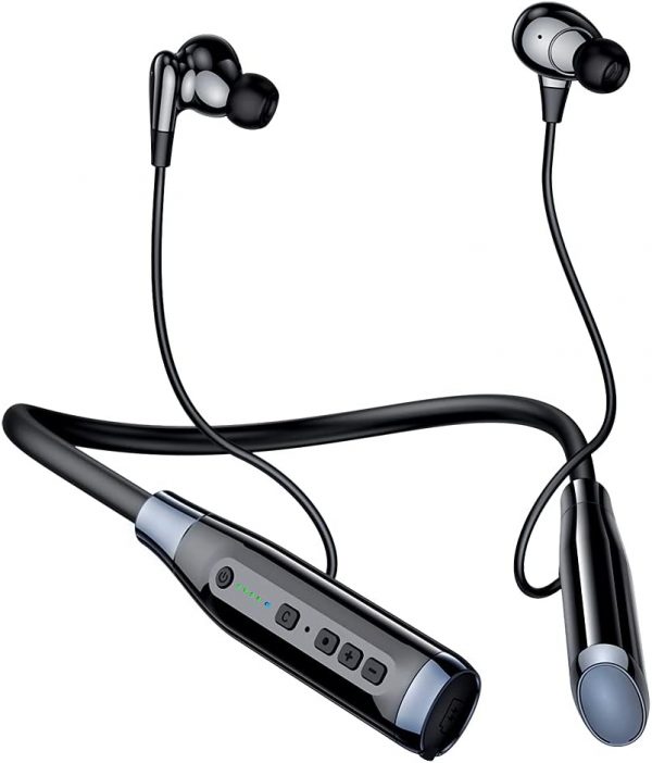Nsyee A13 V5.0 Bluetooth Neckband Headphones, Bluetooth Earp... - Image 2