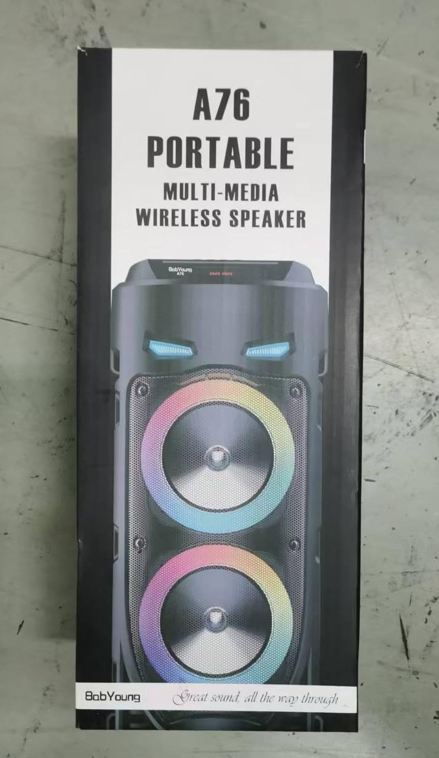 Portable Bluetooth Speaker, 30W Wireless Speaker with Double... - Image 14