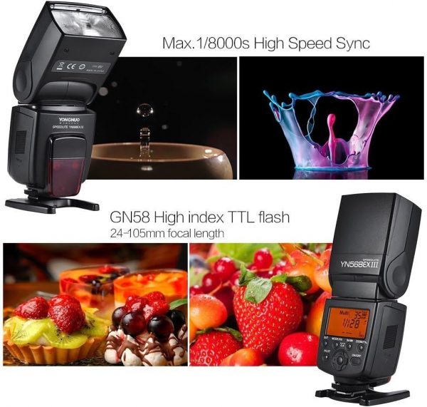 Yongnuo YN568EX III Wireless Master and Slave TTL Flash Spee... - Image 7