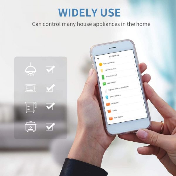 eMylo WiFi Relay Switch Smart Light Switch Wireless Remote C... - Image 6