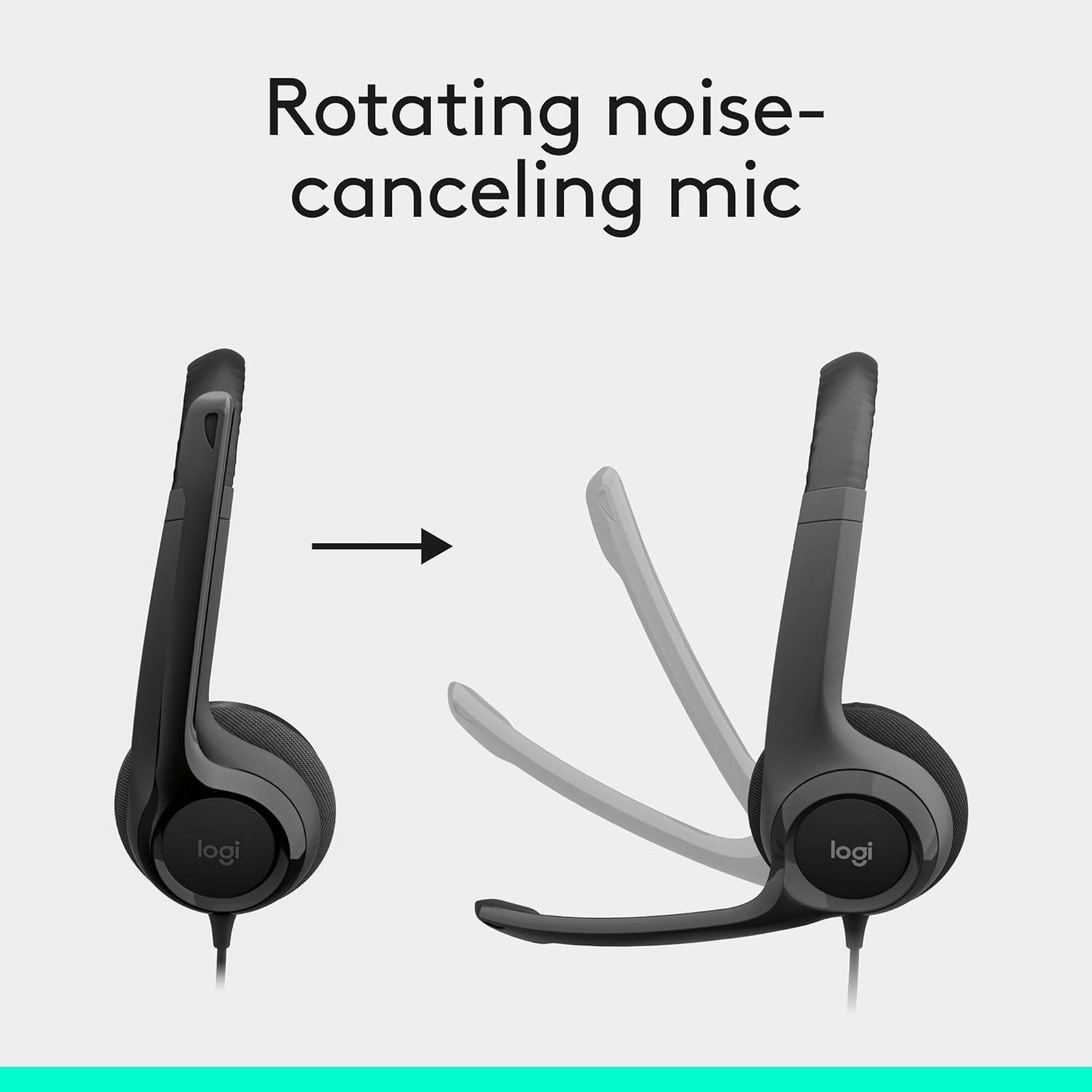 Logitech H390 Wired Headset for PC/Laptop, Stereo Headphones... - Image 4