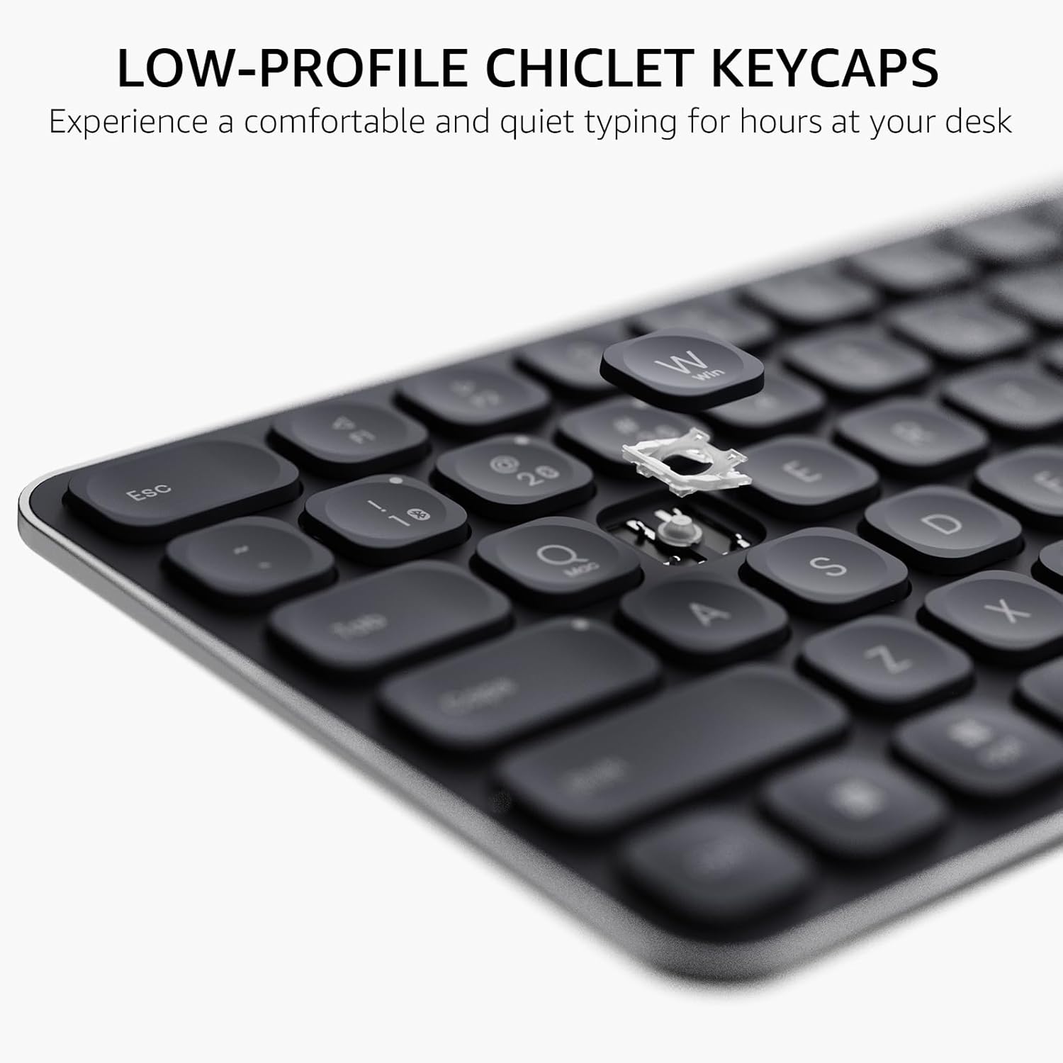 RAPOO 9010M Keyboard and Mouse Wireless- 2.4GHz/Bluetooth 5.... - Image 8