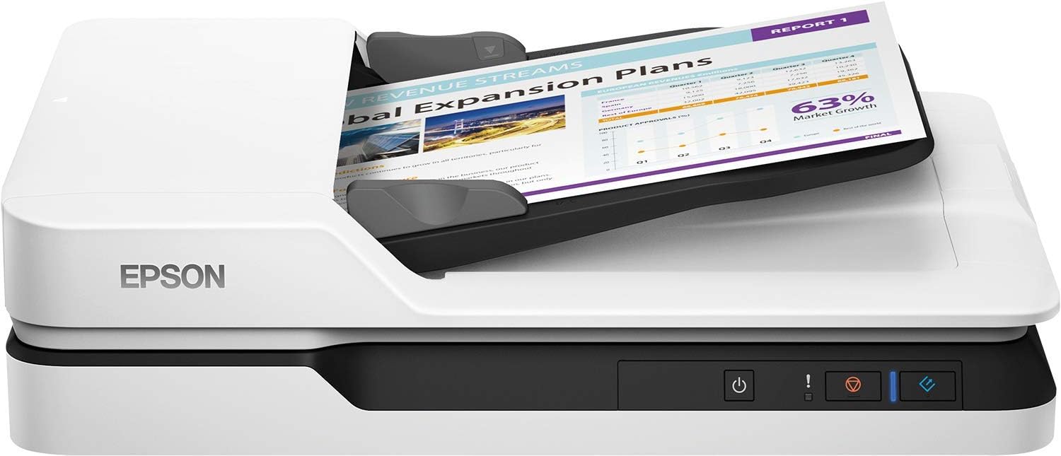 Epson WorkForce DS-1630 Flatbed Scanner with ADF - Image 2