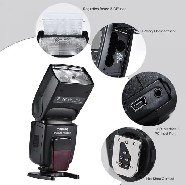 Yongnuo YN568EX III Wireless Master and Slave TTL Flash Spee... - Image 8