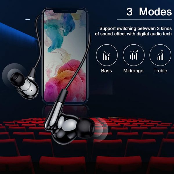 Nsyee A13 V5.0 Bluetooth Neckband Headphones, Bluetooth Earp... - Image 3