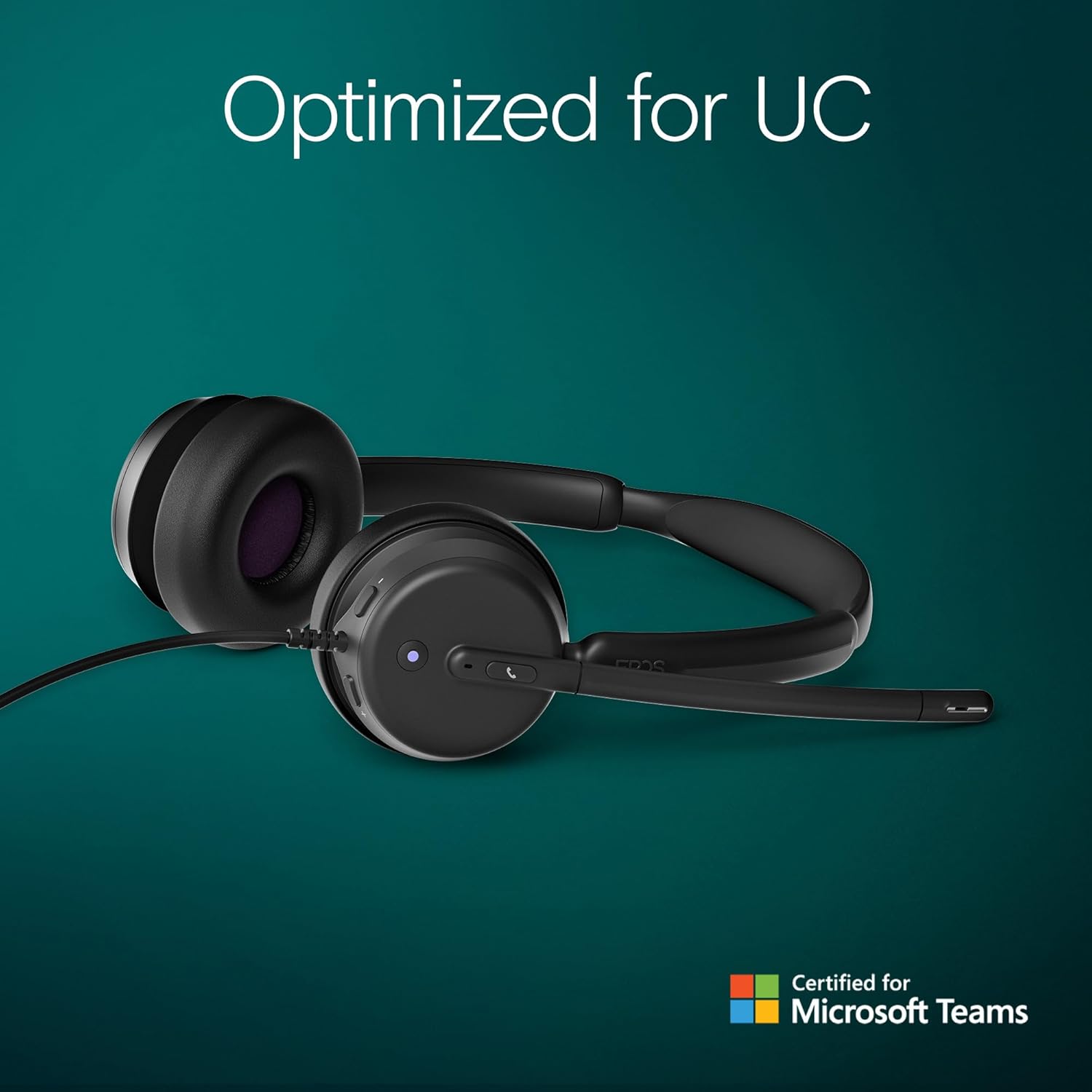 EPOS IMPACT 460T Binaural On-Ear USB C and USB A Wired Heads... - Image 5