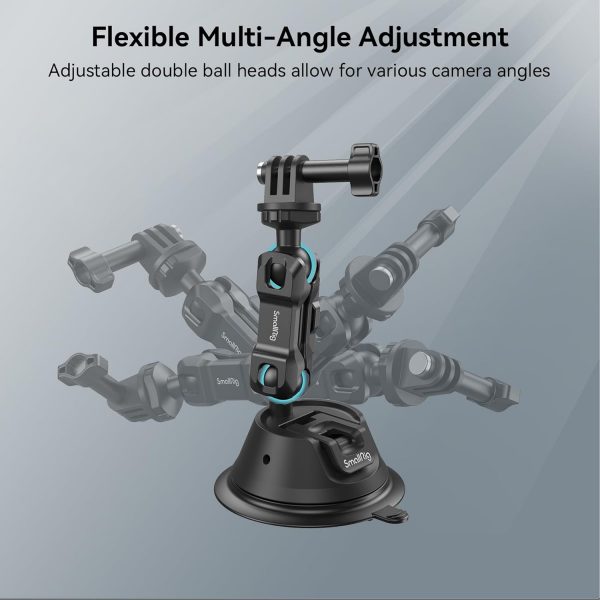 SMALLRIG Double-Layer Suction Cup Mount for GoPro Hero 11/10... - Image 4