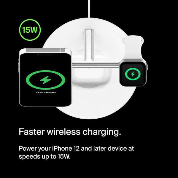 Belkin MagSafe 3 in 1 Wireless Charging Station, 15W iPhone ... - Image 5