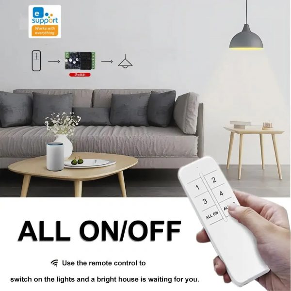 DollaTek Inteligentes Interruptores Smart Relay WiFi Remote ... - Image 3