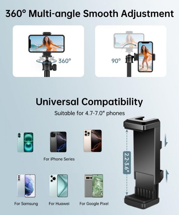 JOILCAN Phone Tripod Monopod 65", Extendable Selfie Stick Tr... - Image 6