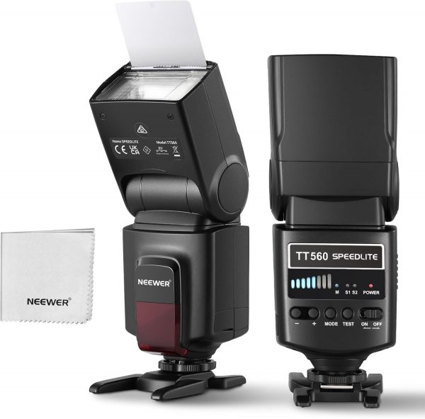 NEEWER TT560 Flash Speedlite Compatible with Canon Sony Niko... - Image 2