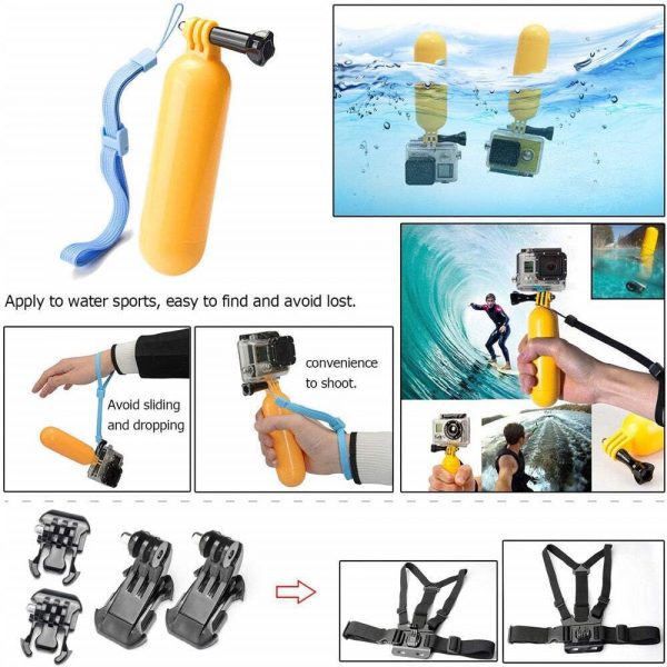 Reflex Camera 50 in 1 Action Camera Accessories Kit for the ... - Image 3