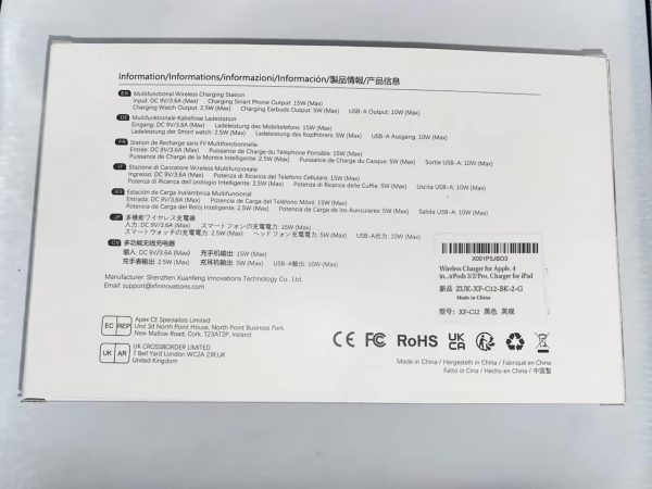 Wireless Charger for Apple, 4 in 1 Wireless Charger for Appl... - Image 13