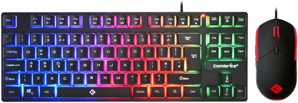 Combrite Falcon Gaming Keyboard And Mouse Set, TKL Compact S... - Image 2