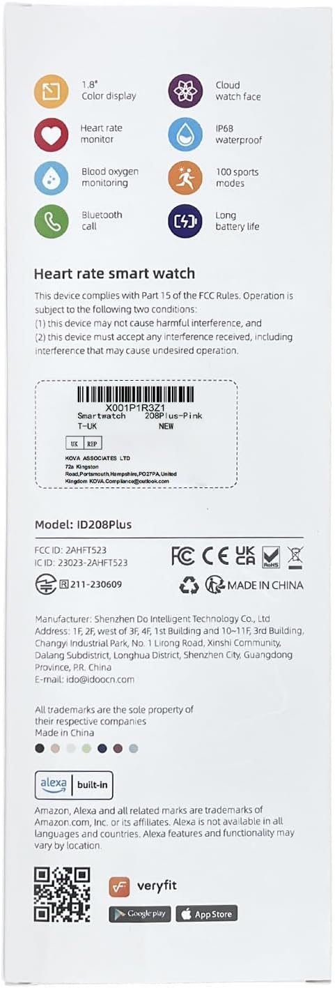 Smart Watch for Women(Answer/Make Call), Alexa Built-in 1.8"... - Image 12