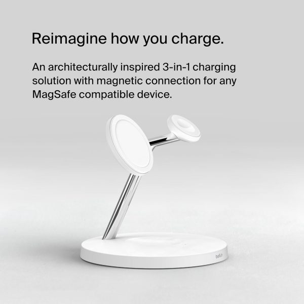 Belkin MagSafe 3 in 1 Wireless Charging Station, 15W iPhone ... - Image 6