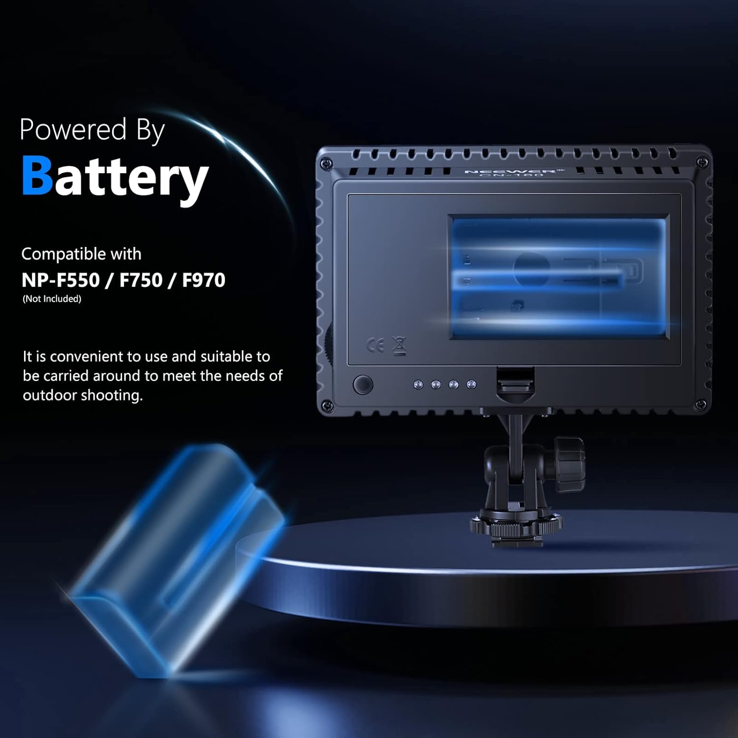 Neewer Dimmable Ultra High Power Panel Digital Camera / Camc... - Image 5