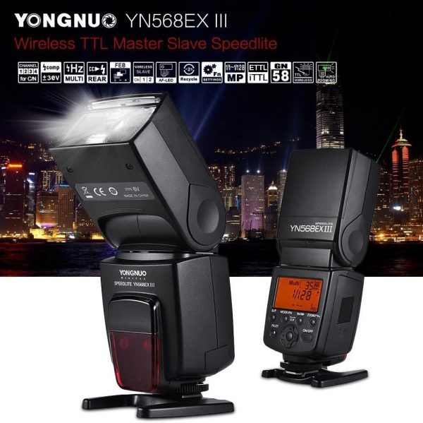 Yongnuo YN568EX III Wireless Master and Slave TTL Flash Spee... - Image 3