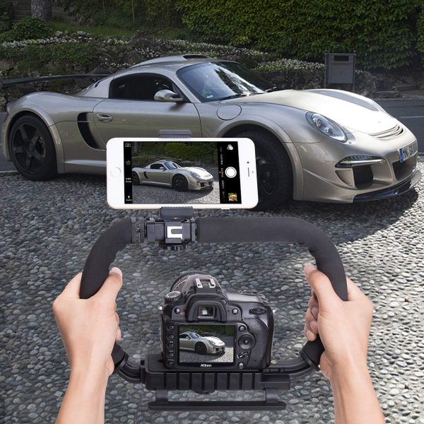 3-Shoe DSLR/Mirrorless/Action Camera Camcorder Phone Stabili... - Image 5