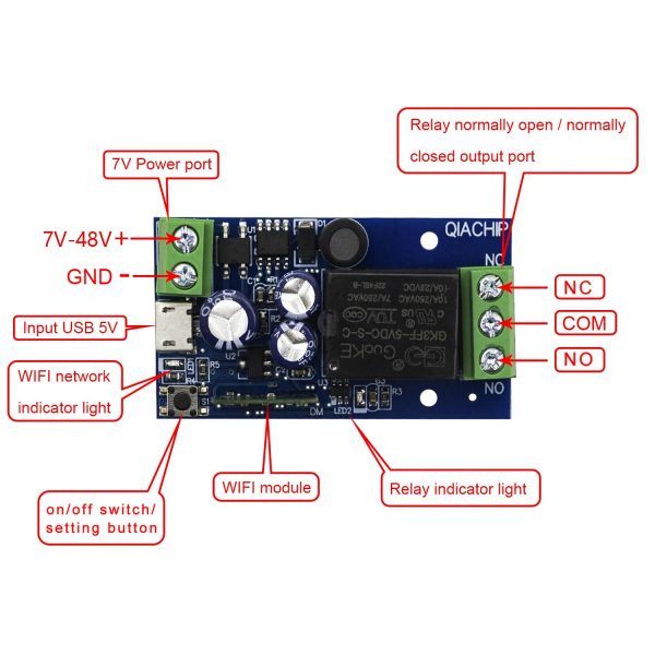DollaTek Inteligentes Interruptores Smart Relay WiFi Remote ... - Image 5