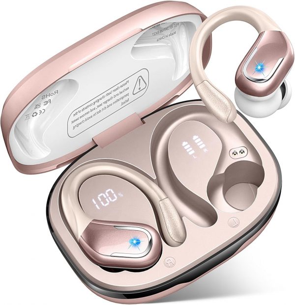 Wireless Earbuds, 75H Bluetooth 5.4 Headphones Sports with E... - Image 2