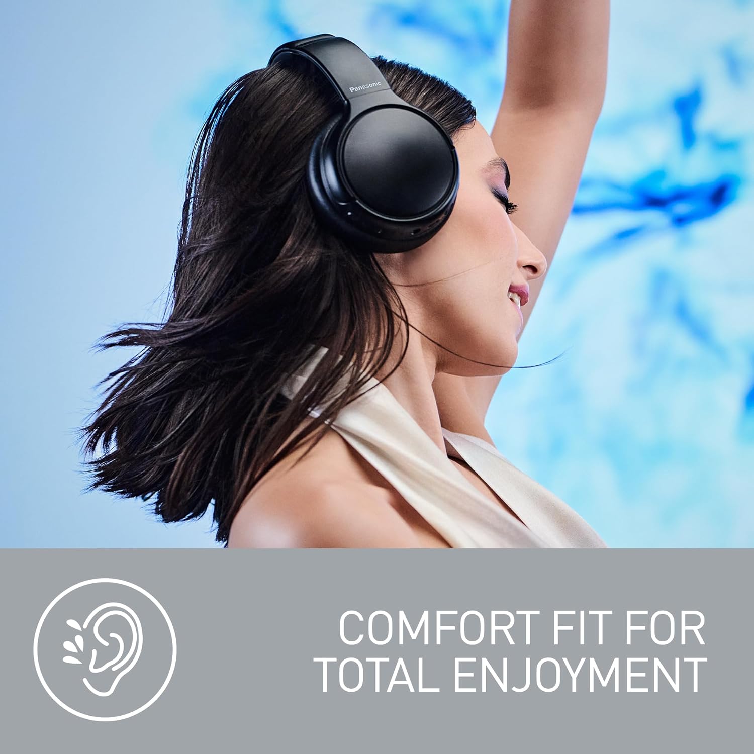 Panasonic RB-M600B, Wireless Headphones with Hybrid ANC, Ove... - Image 6